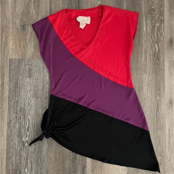 Vintage 1970s Asymmetrical Top - Picture 1 of 5